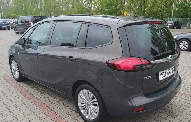 Opel Zafira cena 41900 przebieg: 140175, rok produkcji 2014 z Jaraczewo małe 211